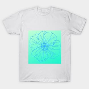 Blue Flower T-Shirt